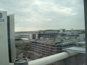 View from the premier inn